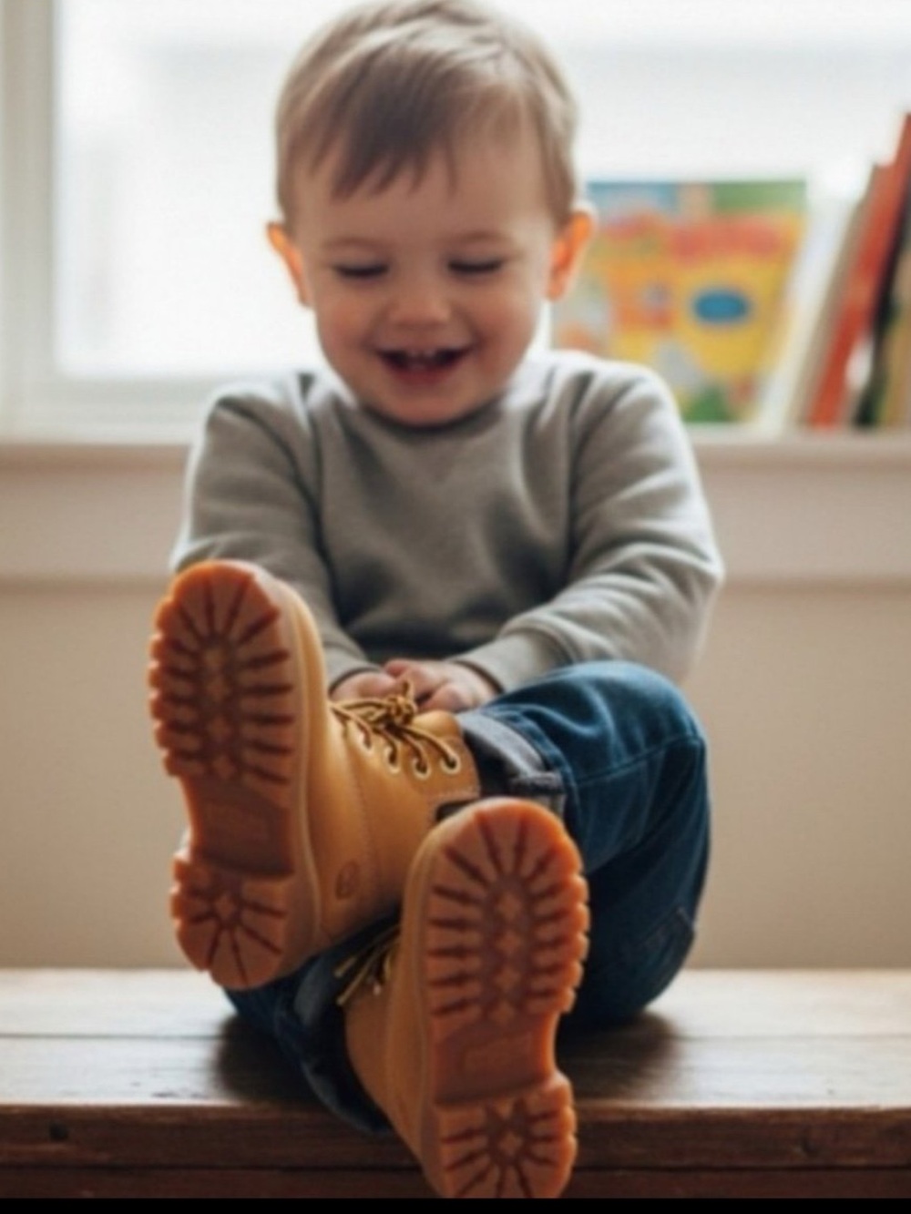 Timberland 6 Inch Premium Waterproof Toddler Little Kid Boots Sz 10 Wheat 10860